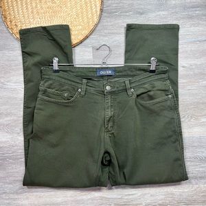 DU/ER Green Jeans relaxed fit - fits 36x30, tag reads 34x30